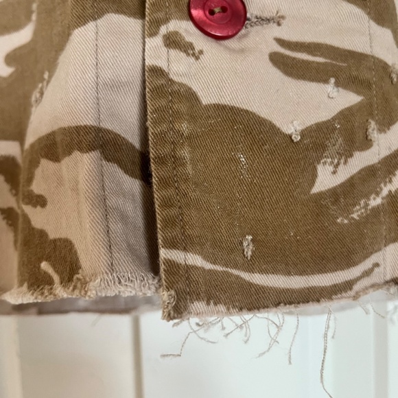 Summer jean jacket in camo - Picture 4 of 9